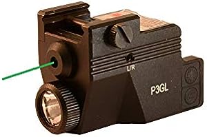 HiLight P3GL 500 lm Strobe Pistol Flashlight & Green Laser Sight Combo