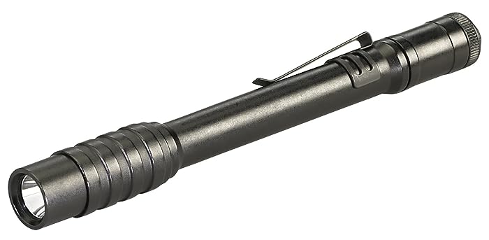 Streamlight 66133 Stylus Pro USB Rechargeable Pen Light with 120V AC Adapter and Holster