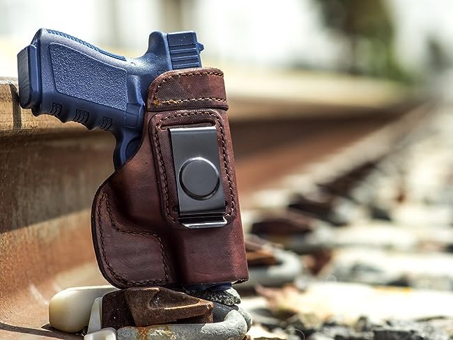 OUTBAGS LOB2S-G19 Leather IWB Holster