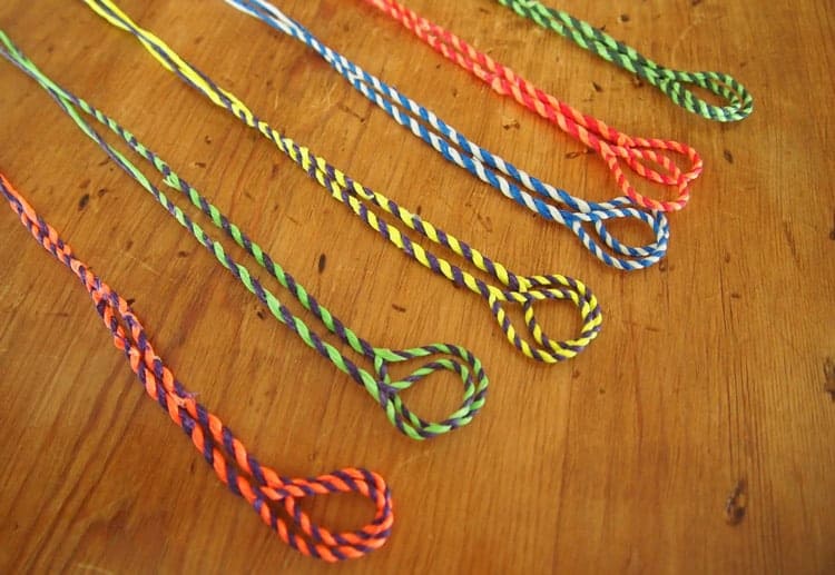 How to make bow string