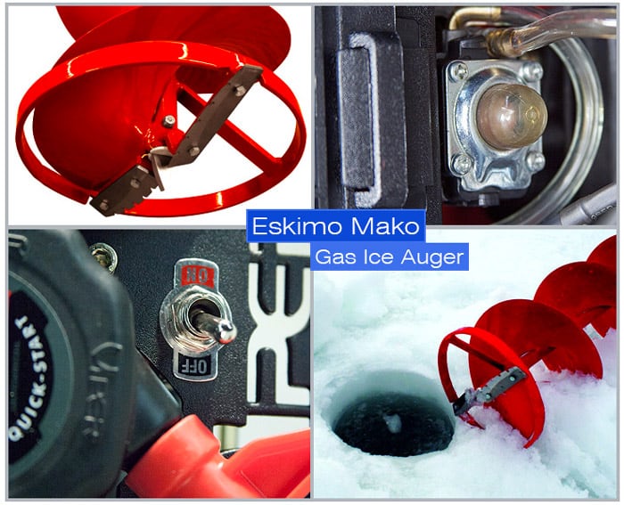 Eskimo Quantum 43cc Power Ice Fishing Auger