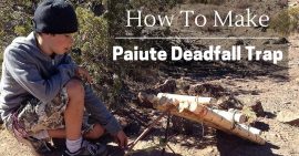 How To Make A Paiute Deadfall Trap