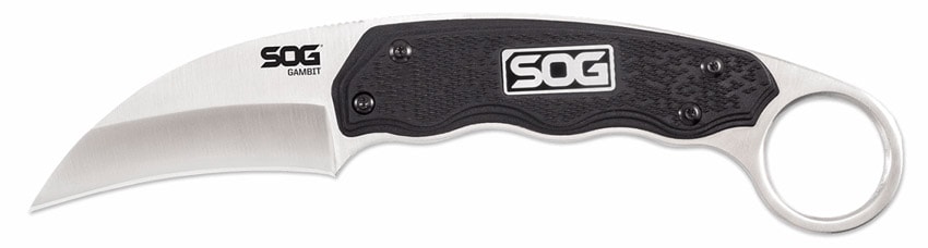 SOG GB1001-CP Gambit Fixed-Blade Knife with Sheath