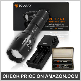 Solaray Pro ZX-1 - Best Police Flashlight