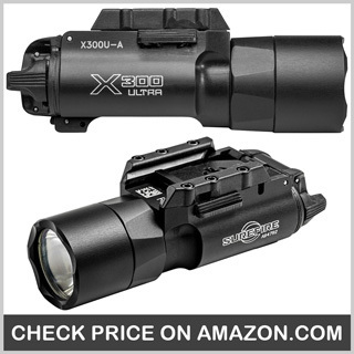 SureFire X300 Ultra LED WeaponLights - Best Police Flashlight