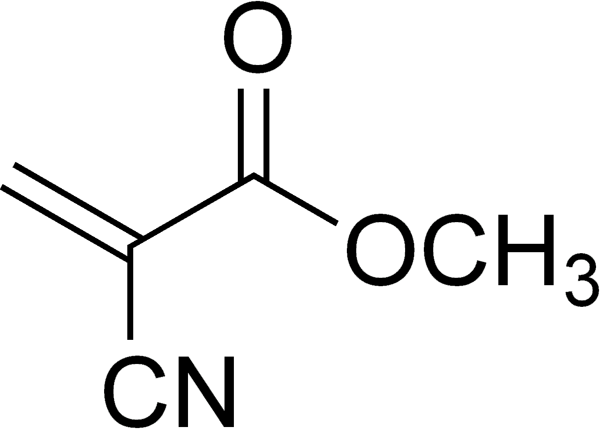 Cyanoacrylate structure